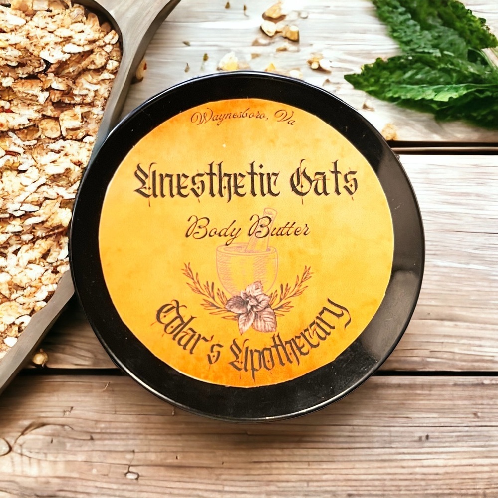 Anesthetic Oats Body Butter
